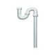 Plumb Pak S-Trap 1-1/2, Plastic, White PP66-3W