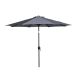Umbrella Market Steel Gray 9 Foot 1 Each