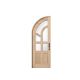 Mahogany Barcelona Door Right Hand 32 In X 80 In