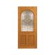  Mahogany Pl69Lh Door 32 In X 80 In X 1 3/4 In Brass 1 Each