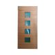  Mahogany Modern Square 4L Door 32 In X 80 In