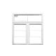  Meridian 2Spo 1Tpo Pvc Casement Window 48