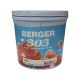  Berger Paints 303 Flat Emulsion 1 Qt Wht