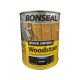  Ronseal Satin Wood Stain 750 Ml Ebony