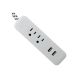  Extension Cord 6 Ft With Outlet and Usb Port Wht