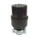  125V 15A 3 Pin Fem Plug Blk