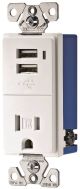  Decora Usb Port Receptacle Wht