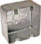  2 Gang Metal Switch Box 4 In X 4 In