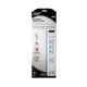  4 Plug 1200J Surge Protector White