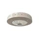 FAN CEILING LIGHT STAR WHITE