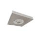 FAN CEILING LIGHT SQUARE WHITE