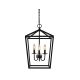  Boston Harbor Pendant 3-Light E26 Blk 60w