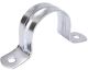  Galvanized Pipe Strap 0.5 In