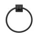  Palisades Towel Ring Matte Black