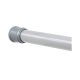  Chrome Curved Shower Curtain Rod 60 In - 72 In