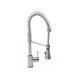 FAUCET KITCHEN W/HOSE SS F006S