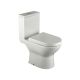 F.V Genova Elongated Toilet p-trap  White 1 E199-BL