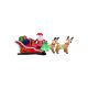 XMAS SANTA SLEIGH INFLATA 10FT