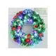  Santa Forest Xmas Wreath Fireworks 20In