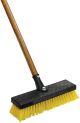  Quickie Heavy Duty Deck Scrub W/ Handle 10 In