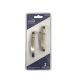  Satin Nickel Cabinet Pull 3 1/2 In X 3 In 2 Pk