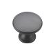  Flat Black Cabinet Knob 1-3/4