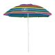 Caribbean Joe Multi-color Umbrella 6Ft