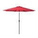  Crank Umbrella 9 Ft Red 69867