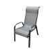 Chair Stackable Curved Back Black