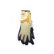  X-Large Latex Coated Knit Gloves Blu