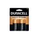  Duracell Alkaline D Batteries 2 Pk