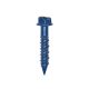  Slotted Hex Masonry Screw 0.25 In X 1.25 In