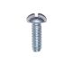  Slotted Round Machine Screw 6-32 X 3-8 In