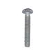  Slotted Round Machine Screw 6-32 X 0.75 In