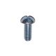  Slotted Round Machine Screw 8-32 X 0.5 In