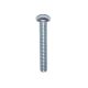  Slotted Round Machine Screw 8-32 X 1 In