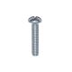  Slotted Round Machine Screw 10-24 X 0.75 In