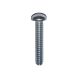  Slotted Round Machine Screw 10-24 X 1 In