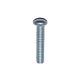  Slotted Round Machine Screw 10-24 X 1.25 In