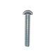  Slotted Round Machine Screw 12-24 X 1.25 In