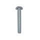  Slotted Round Machine Screw 1-4 In-20 X 1.5 In