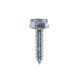  Slotted Hex Washer Sh Metal Screw #6 X 5-8 In