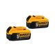  Dewalt 20V Cordless 5.0 Ah 2-pack Battery