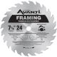  Avanti 24 Tooth Circular Saw Blade 7 1/4 In