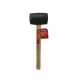 Mallet Rubber Black Head 16oz Task