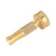  Adjustable Brass Hose Nozzle 3 In